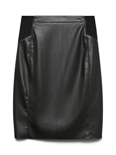 Vero Moda NOS Vmbuttersia HW Coated Skirt Noos Gonna Donna