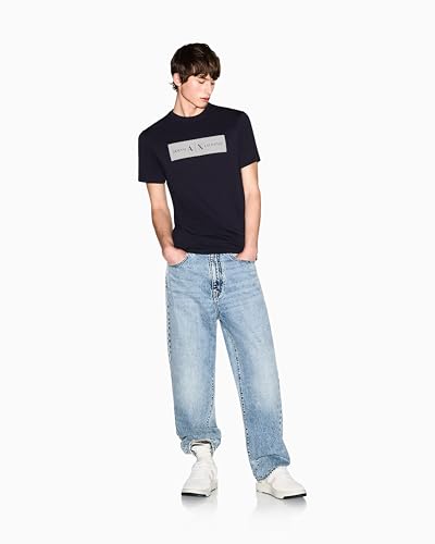 Armani Exchange 3D Printed Big Front Logo T-Shirt
