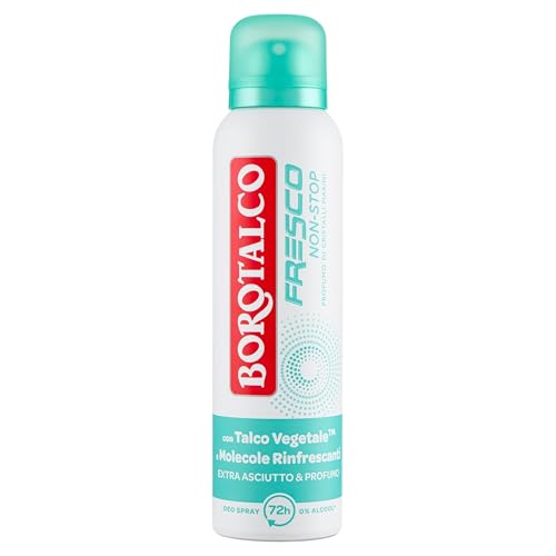 Borotalco Deodorante Spray Fresco No Stop Cristalli Marini 150 ml