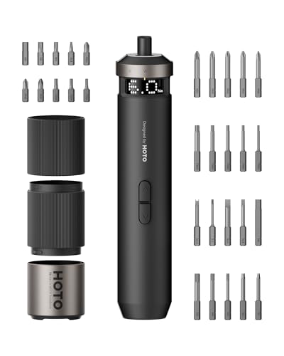 HOTO PixelDrive Cacciavite Elettrico Set Avvitatore con Display Smart