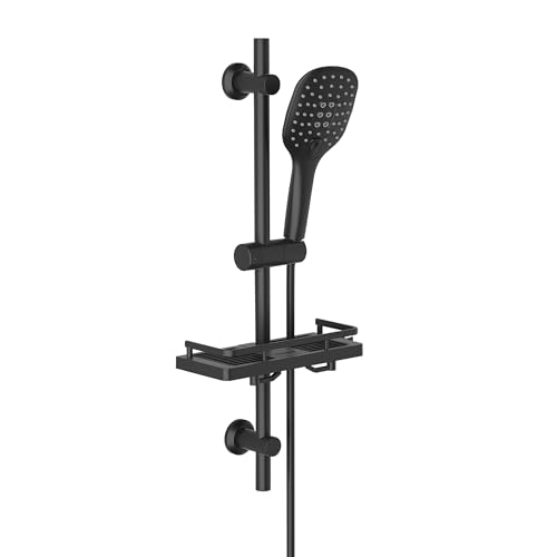 Görbach Colonna Doccia Acciaio Inox 70 cm con Doccetta 3 Getti