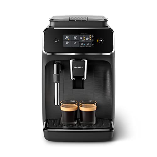 PHILIPS Serie 2200 Macchina da caffè automatica EP2220/10, nero opaco