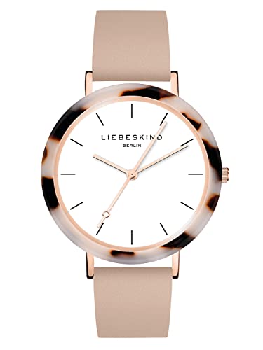 Liebeskind Orologio Analogico Donna con Cinturino in Pelle