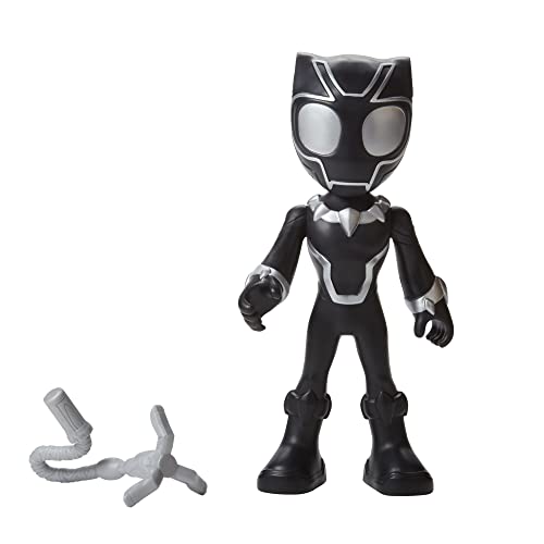 Hasbro Marvel Spidey e i Suoi Fantastici Amici Supersized Black Panther Action Figure