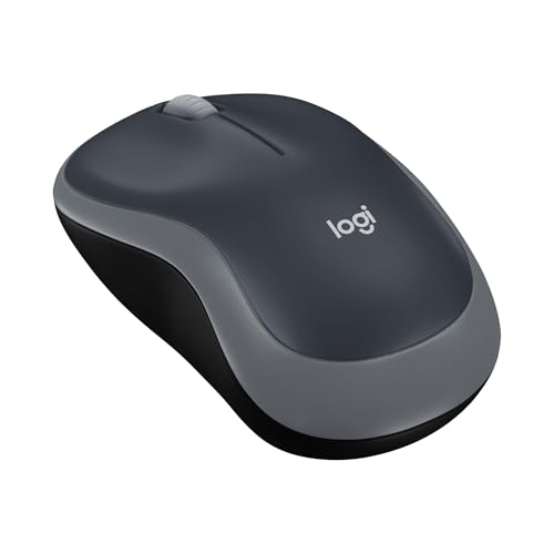 Logitech M185 Mouse Wireless Grigio