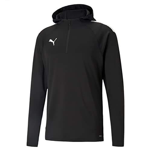 Puma teamLIGA, felpa in pile sportiva, Uomo