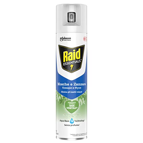 Raid Essentials Mosche e Zanzare, 400 ml