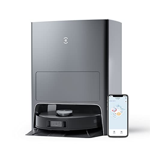 ECOVACS DEEBOT X1 OMNI Robot Aspirapolvere con Stazione di Pulizia Multifunzionale