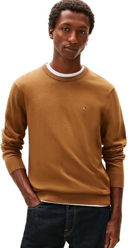 Tommy Hilfiger Maglione Uomo Essential SSNL in Cotone Girocollo