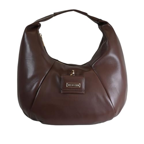 Love Moschino Borsa a Spalla in Pelle Sintetica Cioccolato
