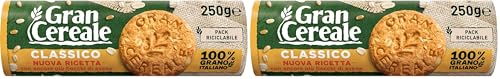 Gran Cereale Biscotti Gran Cereale Classico, Ricchi di Fibra e Fosforo - 250 gr