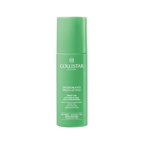 Collistar Deodorante Multi Attivo Pelli Ipersensibili 24h, Deo spray 100ml