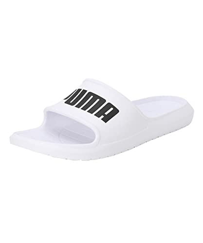 PUMA Unisex Divecat Sandali scorrevoli, White, EU