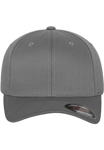 Flexfit Unisex Berretto da Baseball Wooly Pettinato, Senza Logo
