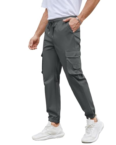 NANAMEEI Pantaloni Cargo Uomo Vita Elastica Jogger