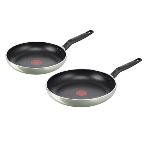 Lagostina Matcha Set 2 Padelle 24 e 28 cm Titanio Antiaderente