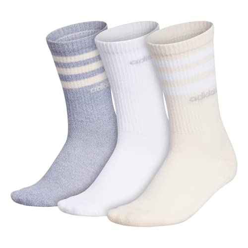 adidas Unisex - 3-Stripes Cushioned Socks 3 Pairs