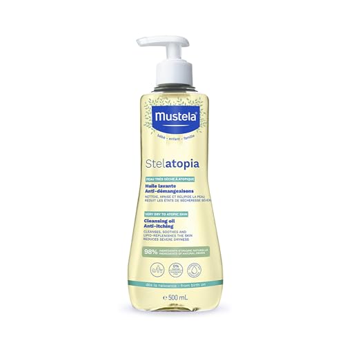 Mustela Stelatopia Olio Bagno 500ml per Pelle Atopica