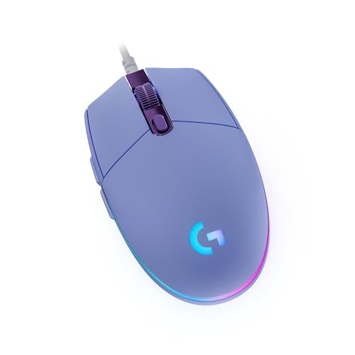 Logitech G203 LIGHTSYNC Mouse Gaming Lilla