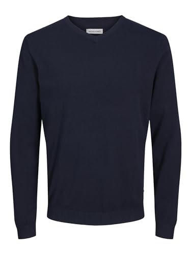 JACK & JONES Jjebasic Knit V-Neck Noos Felpa Uomo
