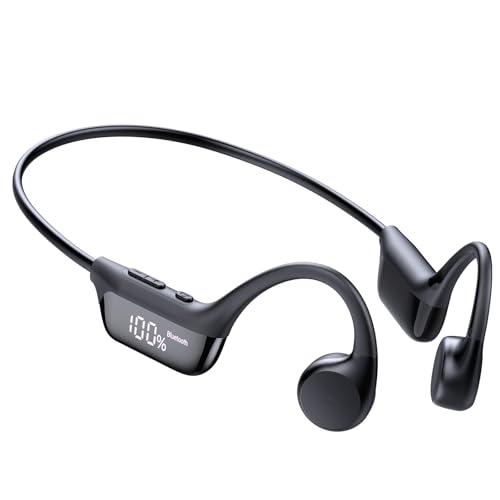 Cuffie Conduzione Ossea Bluetooth 6.0 Open Ear Wireless