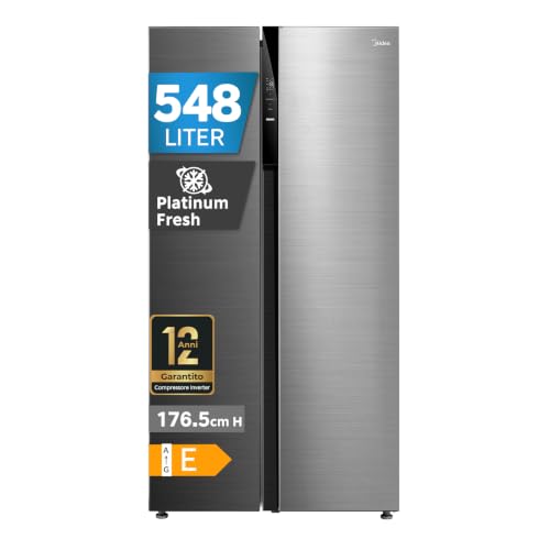 Midea MERS530FGE46EU Frigorifero Side-by-Side 548L No Frost