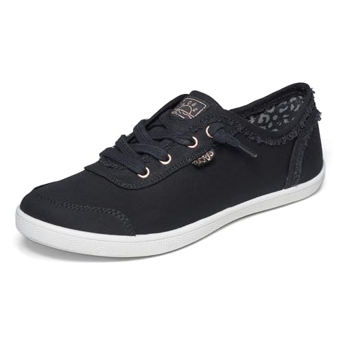 Skechers Bobs B Cute Scarpe da ginnastica Donna Black Canvas