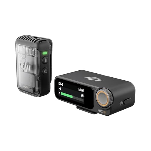 DJI Mic 2 Microfono Wireless con Eliminazione Intelligente del Rumore