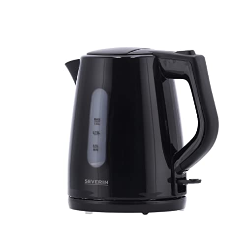 SEVERIN Bollitore Elettrico 1L, 2200W, Nero