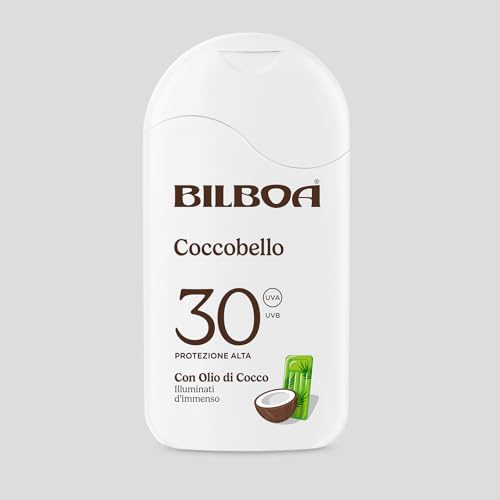 Bilboa Coccobello Latte Solare SPF 30 con Olio di Cocco