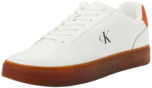 Calvin Klein Uomo Sneakers con Suola Preformata Classic Laceup in Pelle