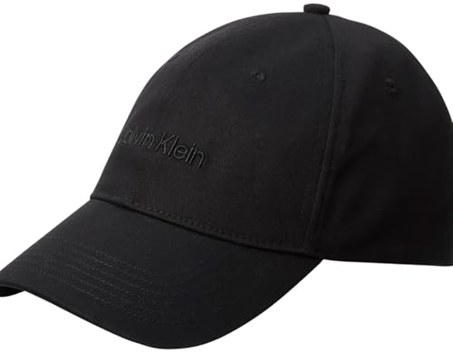 Calvin Klein Uomo Cappellino Embroidery in Cotone, Taglia Unica