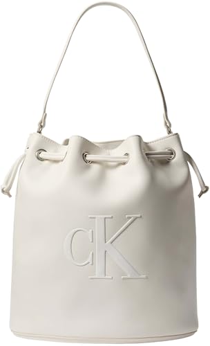 Calvin Klein Borsa a Secchiello Bold Ck Large Donna
