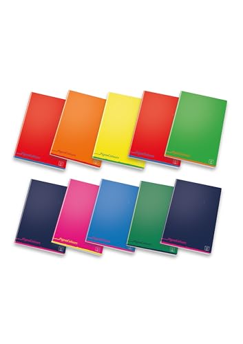 Pigna Quaderni A5 PignaColours, 80 Pagine, Copertine Assortite, Confezione da 10