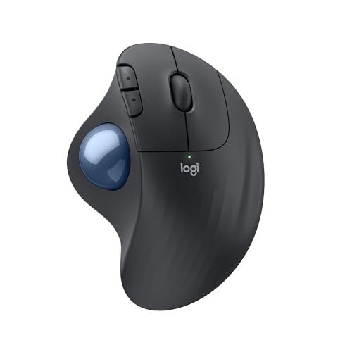Logitech ERGO M575S Mouse Trackball Wireless Ergonomico