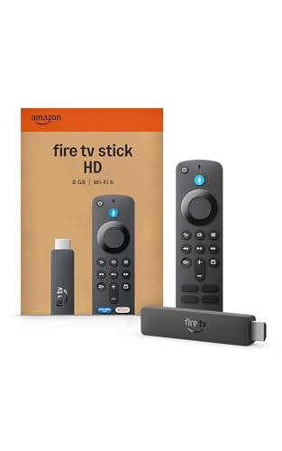 Fire TV Stick HD ultimo modello con telecomando vocale Alexa
