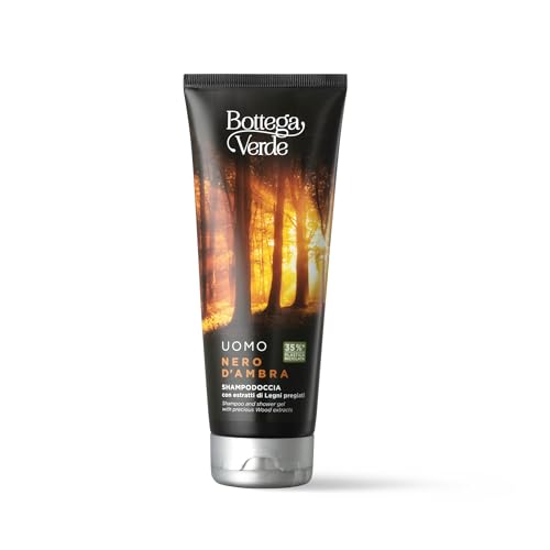 Bottega Verde Nero d'Ambra Shampoo Doccia Uomo 2 in 1