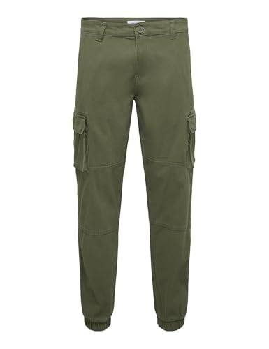 ONLY&SONS Pantaloni Cargo Uomo Taglio Affusolato