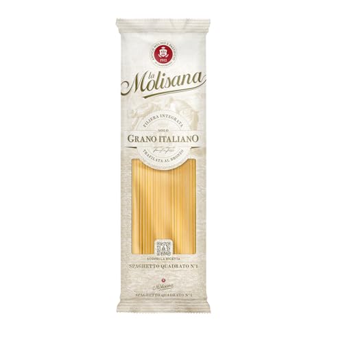 La Molisana Spaghetto Quadrato n. 1, Pasta di Grano Italiano 500g
