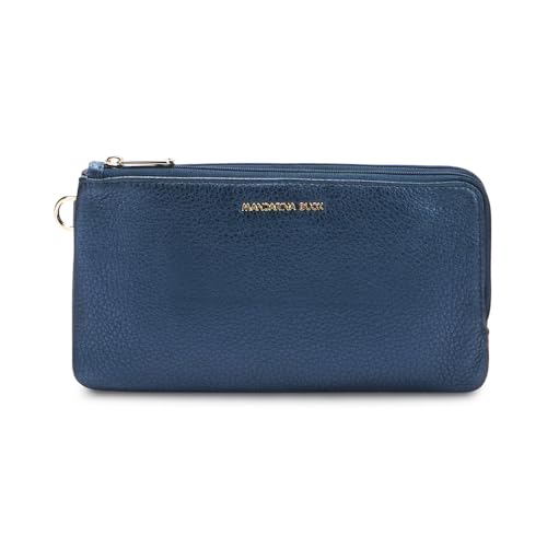 Mandarina Duck Mellow Metal Portafoglio a Doppio Scomparto con Laccetto