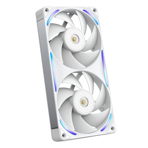 NZXT F240X Ventola PWM RGB 2x120mm Bianco
