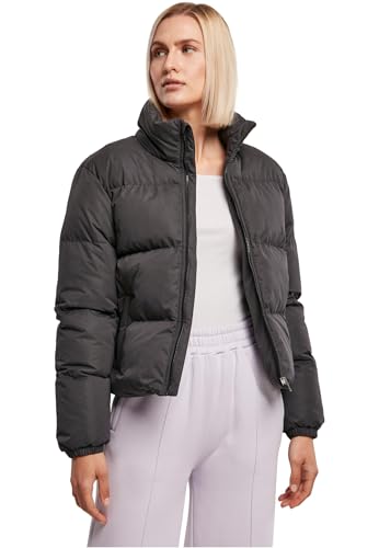 Urban Classics Ladies Cropped Peached Puffer Jacket Donna