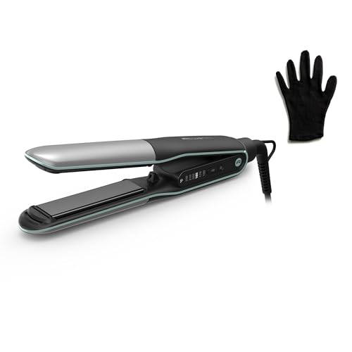 Rowenta Thermostyle 2-in-1 Piastra per Capelli in Titanio e Ceramica