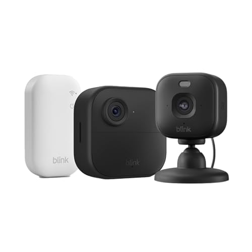 Blink Videocamera di Sicurezza Smart Wireless Outdoor 4 + Mini 2K+