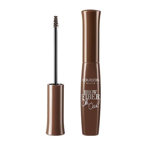 Bourjois Mascara Sopracciglia Brow Fiber Oh Oui, Gel per Sopracciglia con Fibre, Formula a Lunga Durata