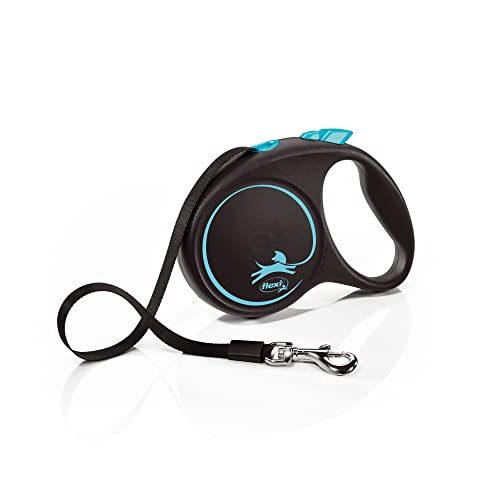 FLEXI Avvolgicavo design Nero/Blu
