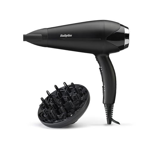 BaByliss Turbo Smooth Phon Professionale 2200W Ionico Ceramico D572DE
