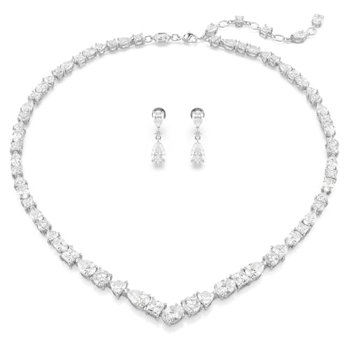 Swarovski Set Mesmera Placcato Rodio