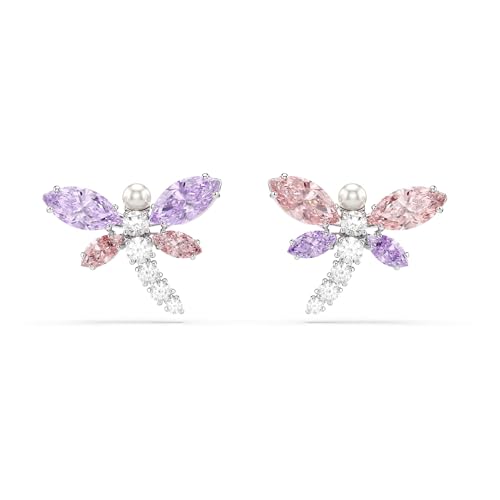 Swarovski x Ariana Grande Orecchini a lobo Libellula Placcato rodio