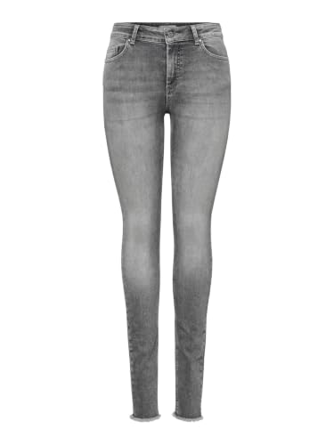 ONLY Blush Mid Skinny Jeans Donna Grigio